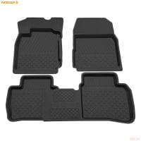 Коврики салона Rezkon резиновые для Nissan Note (2006-2014) № 1025015100
