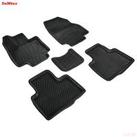 Коврики салона Eva 3D "ромб" для Toyota Highlander (2019-2025) 5 мест № 98449