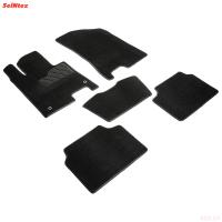 Коврики салона Lux текстильные для Kia K5 (2020-2025) № 98566