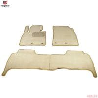 Коврики салона Norplast текстильные для Toyota Land Cruiser 200 (J20A) (2012-2021) бежевые № NPL-VTe-880-414-B