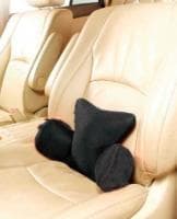 Подушка для поддержки поясницы (серия Embrace) черная латекс артикул FR 3128-09