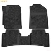 Коврики салона резиновые Ячеистый Ромб для Hyundai Solaris (2017-2022) № 1220050200