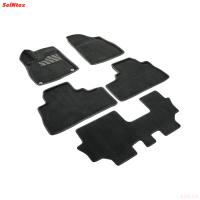 Коврики салона 3D текстильные для GAC GS8 (2023-2025) № 99106