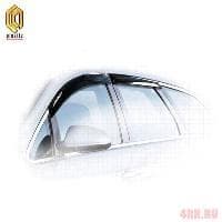 Дефлекторы окон Classic полупрозрачные для Opel Astra J универсал (2011-2015) № 2010030306292