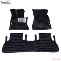 Коврики салона Pradar 3D текстильные для BMW X5 (F15) (2014-2018) с металлическим подпятником № SI 09-00256