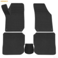 Коврики салона 3D EVA Ромб для Volkswagen Bora (2018-2025) с серым кантом № 9235005002