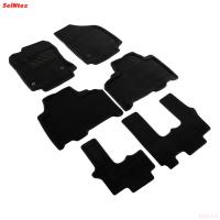 Коврики салона 3D текстильные для Geely Okavango (2020-2025) 7 мест. № 318512