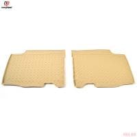 Коврики салона задние для УАЗ Patriot (2005-2013) (длинные задние ковры) бежевые № NPL-Po-93-51-B