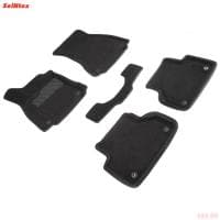Коврики салона 3D текстильные для Audi A4 (2015-2025) № 87329