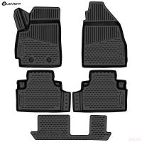 Коврики салона 3D для Jetour X70 Plus (2020-2024) 7 мест. № ELEMENT3DA68797210k