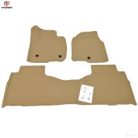 Коврики 3D салона для Cadillac Escalade (2020-2025) (1,2 ряд) бежевые № NPA11-C10-360-1-B