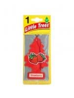 Ароматизатор Елочка Живая клубника пропитанный пластинка живая клубника Car-Freshner U1P-10312-RUSS