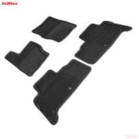 Коврики салона Eva 3D "соты" для Land Rover Discovery 5 (2017-2025) № 95411