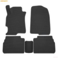 Коврики салона 3D EVA ромб резиновые для Mazda 6 (2008-2012) с серым кантом № 9223015102