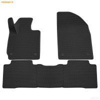 Коврики салона 3D EVA ромб резиновые для Exeed TXL (2020-2025) с черным кантом № 9260010101