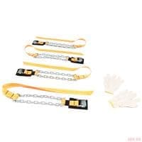 Браслеты-цепи на колеса усиленные в чехле 4 шт.