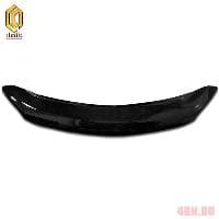 Дефлектор капота CA Plastic Classic черный для Hyundai Santa Fe (2012-2018) № 2010010107819
