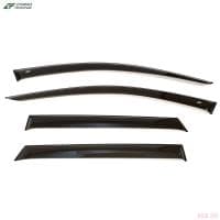 Дефлекторы окон для Geely Coolray (2020-2025) широкие № GE11120