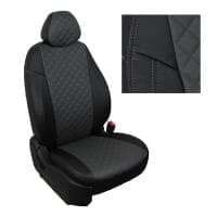 Чехлы на сиденья Автопилот Ромб для Volkswagen T6 3 места (2015-2025) № vo-tsh-g5-chets-r