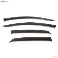 Дефлекторы боковых окон Cobra для Volkswagen Polo седан (2010-2020) № V23010