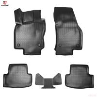 Коврики 3D салона для Volkswagen Taos (2021-2025) № NPA11-C81-220-2