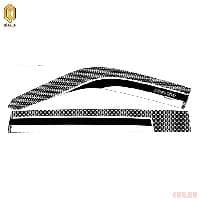 Дефлекторы окон серия "Art" белые для УАЗ Profi (2019-2025) № 2010031413616