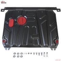 Защита картера и КПП для Hyundai Solaris (2011-2016) № 111.02343.1