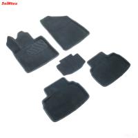 Коврики салона 3D текстильные для Changan UNI-T (2020-2025) серые № 99760