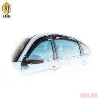 Дефлекторы окон CA Plastic Classic полупрозрачные для Nissan Almera G11 (2013-2018) № 2010030308579