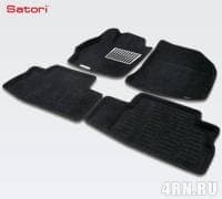 Коврики салона Satori Liner 3D Basic текстильные для Toyota Corolla (2007-2013) № SI 05-00046