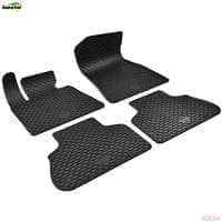 Коврики салона Gumarny Zubri для BMW X5 (G05) (2019-2025) с оригинальными фиксаторами "BMW Velcro" № ST 32-00407