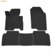 Коврики салона 3D EVA Ромб для Hyundai Tucson (2021-2025) с серым кантом № 9220060302