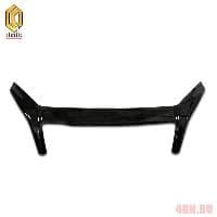 Дефлектор капота CA Plastic "Exclusive" Classic черный для Toyota Land Cruiser Prado J120-J125 (2004-2010) № 2010060100792