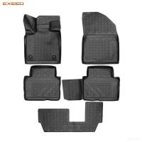 Коврики салона 3D оригинальные для Exeed VX (2021-2025) 5 шт. № EXEED1003