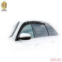 Дефлекторы окон CA Plastic Classic полупрозрачные для Kia Sorento Prime (2015-2020) № 2010030311562