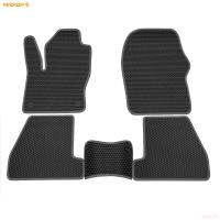 Коврики салона EVA cоты резиновые для Ford Focus 3 (2011-2018) с серым кантом № 9116010202