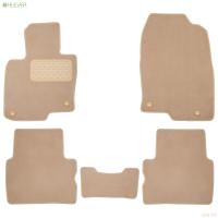 Коврики салона Klever текстильные Premium для Mazda CX-5 (2017-2025) бежевые № KVR04.033.033.22112kh