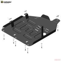 Защита предпускового подогревателя для Volkswagen Multivan (2020-2025) (только совместно с защитой бака) № 72702