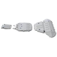 Защита радиатора, двигателя, КПП и раздаточной коробки для Volkswagen Touareg (2018-2025) 3 части № K333.5870.1