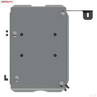 Защита топливного бака для Renault Duster (2012-2014) № 18.2606