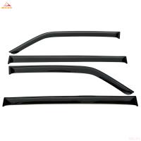 Дефлекторы боковых окон для Mitsubishi Pajero 4 (2006-2021) № DN-MITS-00008