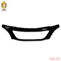 Дефлектор капота "Exclusive" Classic черный для Toyota Harrier (2003-2013) № 2010060101003