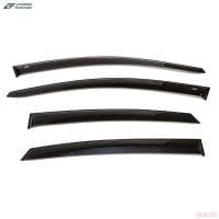 Дефлекторы боковых окон Cobra для Kia Rio седан (2010-2016) широкие № KE12610