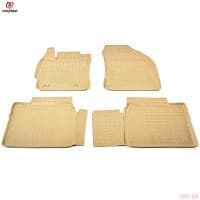 Коврики салона Norplast бежевые для Toyota Corolla E160 (2013-2018) № NPA11-C88-150-B