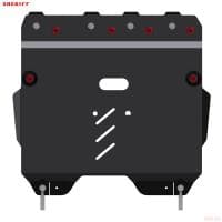 Защита картера и КПП для Ford Explorer Для установки со штатной защитой Police shield (2014-2015) № 08.2823 V1