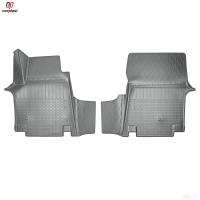 Коврики салона для Hyundai Staria (2021-2025) 1-й, 7 мест, серые № NPA11-C31-659-G