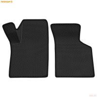 Коврики салона передние 3D EVA Ромб резиновые для Lada (ВАЗ) Granta с черным кантом № 9539015101