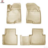 Коврики салона 3D для Haval Jolion (2021-2025) (полный привод) бежевые № NPA11-C28-432-B