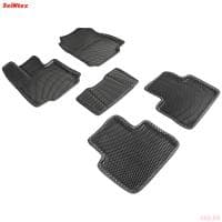 Коврики салона Eva 3D "ромб" для Toyota RAV4 (XA50) (2019-2025) АКПП № 95196