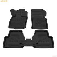 Коврики салона Rezkon резиновые для Skoda Octavia A7 (2013-2020) № 1030010200